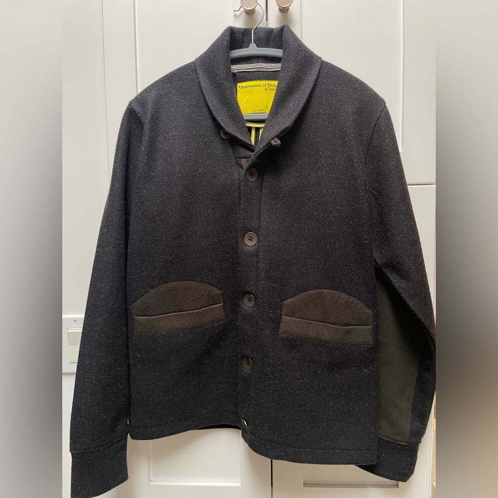 STORM CARDIGAN CHARCOAL - CHARCOAL / S - Picture 7 of 8